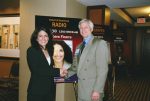 Barbara Ficarra and Bruce Bonanno shaking hands