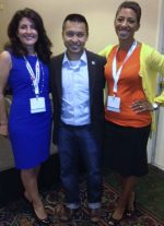 BlogHer Health Minder's Day Barbara Ficarra Shwen Gwee and Dr. Kimberly